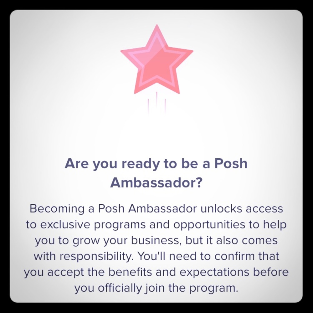 🗣Celebrate w/me!! I’m a posh ambassador🗣